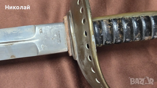 Огромен меч, палаш, сабя Западна Европа над 110см, снимка 3 - Антикварни и старинни предмети - 53939439