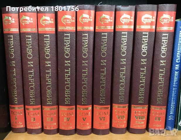 Световен речник по право и търговия. Том 1-9 Колектив, снимка 2 - Специализирана литература - 29788238