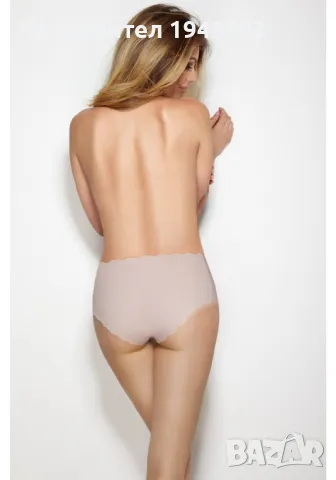 Безшевни бикини в бежов цвят GLAM MINI, снимка 3 - Бельо - 48301746