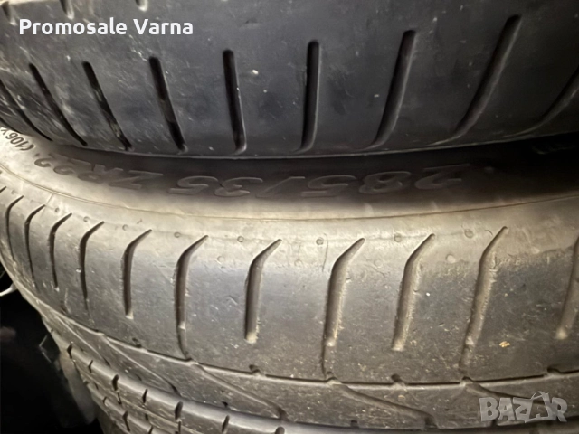 Оригинални Джанти Cayenne 22" с гуми 315/30 и 285/35, снимка 7 - Гуми и джанти - 52392188