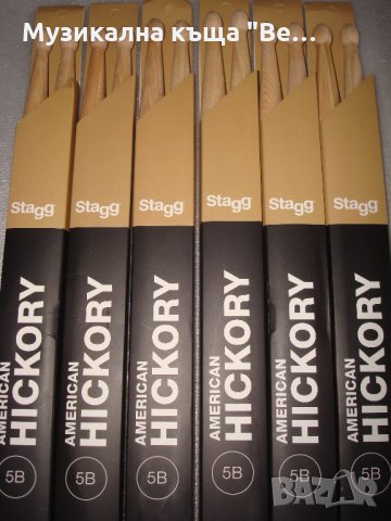 Палки за барабани SHV5B американска хикория, снимка 2 - Ударни инструменти - 31163295