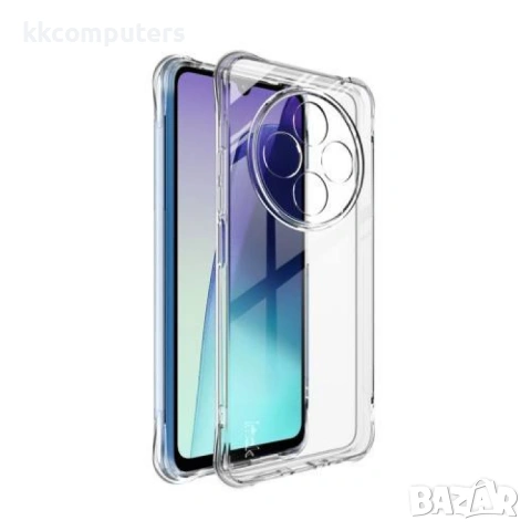 Xiaomi Poco M7 5G IMAK Силиконов Калъф и Протектор, снимка 3 - Калъфи, кейсове - 53208673