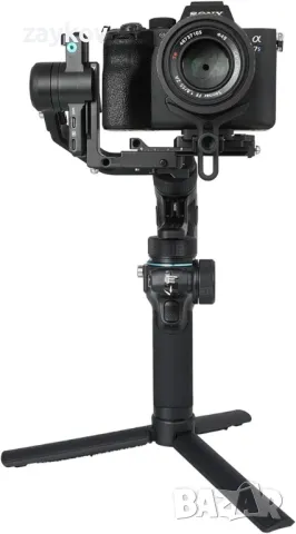 Всичко-в-едно 3-осов Gimbal стабилизатор за безогледална камера, смартфон, снимка 5 - Друга електроника - 50073351