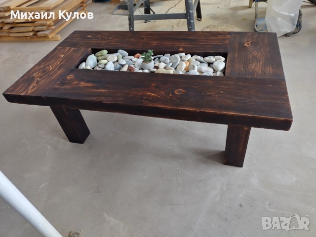 Бутикова холна маса от дърво, снимка 7 - Маси - 51435072