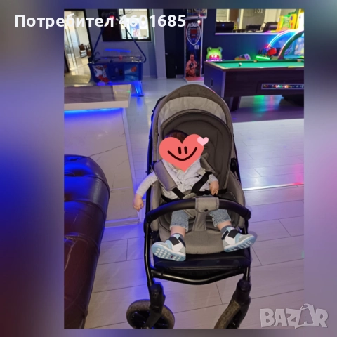 Бебешка количка 3 в 1 