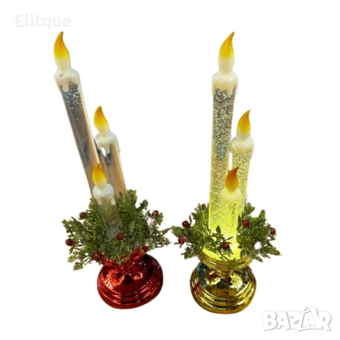 Празничен блясък и топлина с декоративни светещи свещи, снимка 7 - Други стоки за дома - 52820172