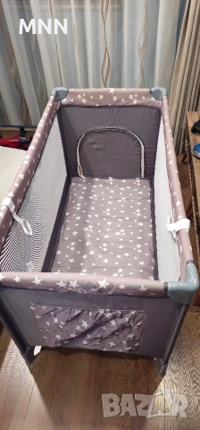 Кошара сгъваема с матрак, снимка 2 - Кошарки - 54101677