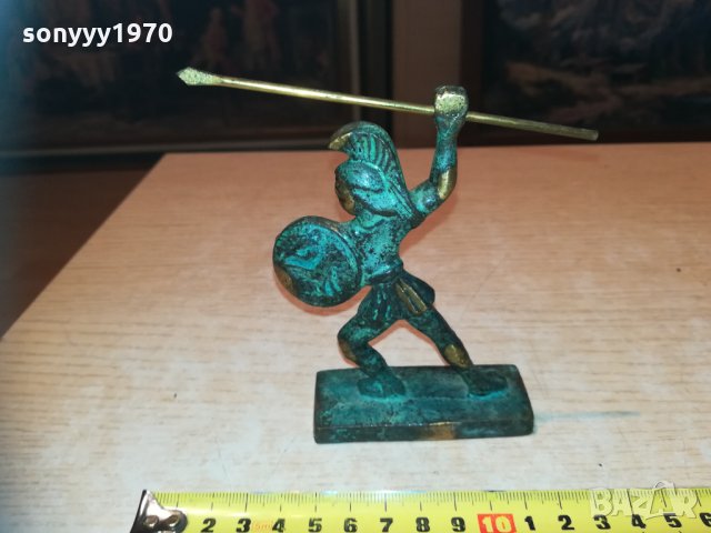 leonidas-мед/месинг антик 1602212002, снимка 2 - Колекции - 31841775