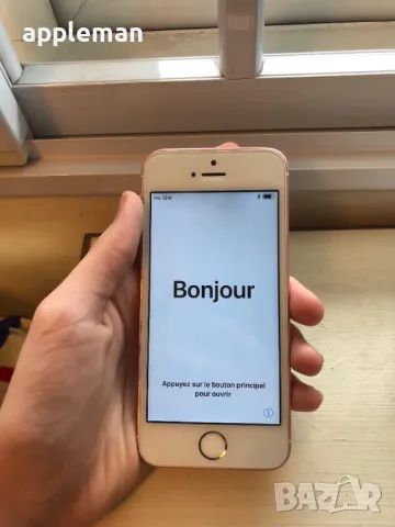 Apple iPhone SE 16Gb Rose Gold Фабрично отключен, снимка 11 - Apple iPhone - 48770125