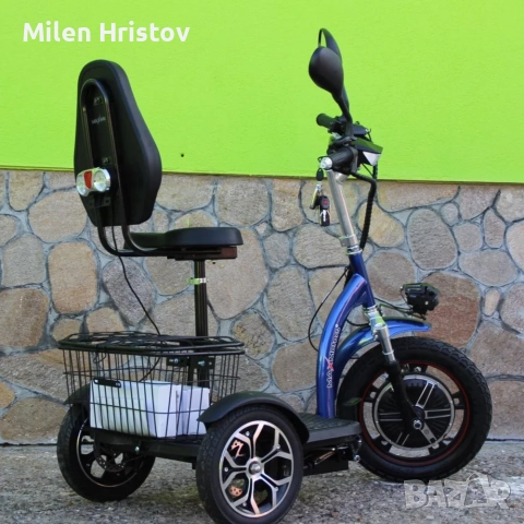 Електрическа Триколка А-3 750W Предно Задвижване, снимка 4 - Мотоциклети и мототехника - 51550516