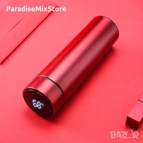 Термос с интелигентна система за измерване на топлината / Цвят: Според нал. в склада , снимка 7 - Други - 42880684