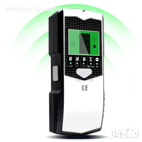 Преносим уред за откриване на дърво, метал и кабели в стени, снимка 4 - Други инструменти - 49633091