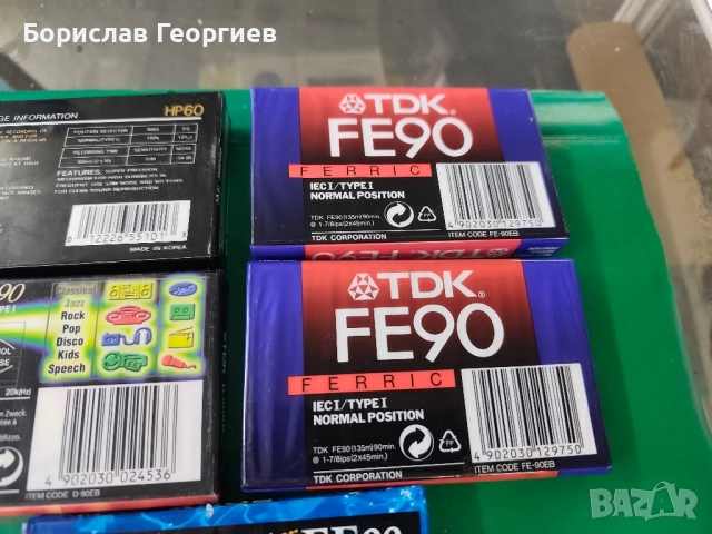 Нови аудио касетки tdk sony, снимка 6 - Аудио касети - 52413064