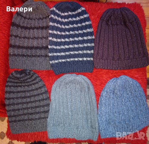 Зимни шапки и плетени ленти., снимка 4 - Шапки - 33821636