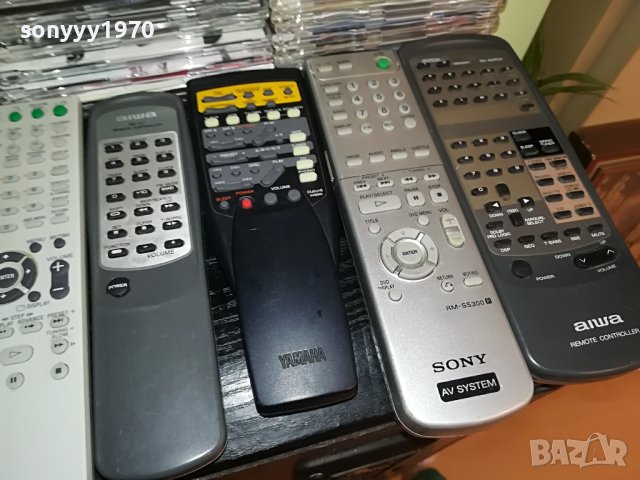 sony/aiwa/yamaha remote control-audio внос swiss 2604231151, снимка 2 - Ресийвъри, усилватели, смесителни пултове - 40492519