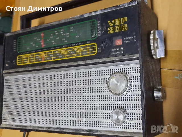 Съветски радиоприемник ВЕФ-206, VEF206