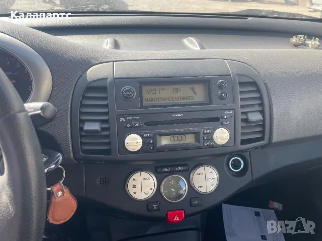 Nissan Micra III K12 2 врати 1.2 16 V CR12 90000KM НА ЧАСТИ, снимка 8 - Автомобили и джипове - 47618576