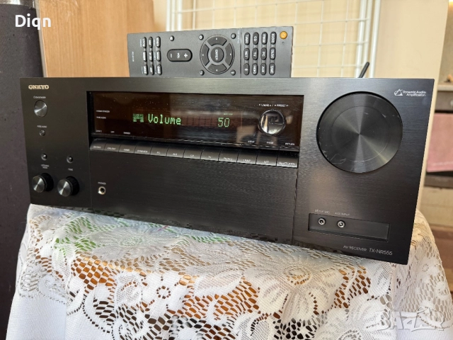 Onkyo TX-NR555 Bluetooth Wi-Fi, снимка 2 - Ресийвъри, усилватели, смесителни пултове - 51585053