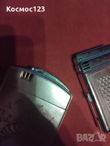 Стари табакери със запалки, снимка 6 - Колекции - 53154604