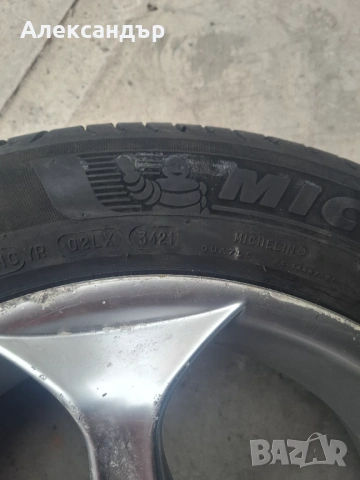 Гуми Michelin с джанти O.Z 225/55R18 - свалени от Audi A6 C7, снимка 6 - Гуми и джанти - 54342074