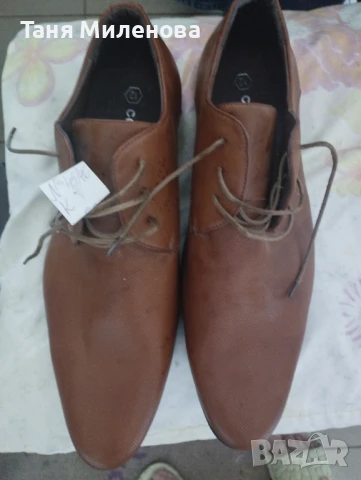 3 бр. Качествени мъжки обувки от естествена кожа 44,45, снимка 16 - Официални обувки - 50581633