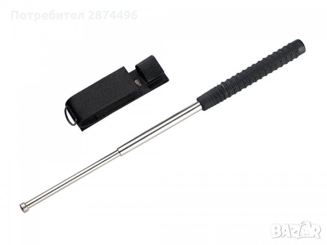 Телескопична палка за самозащита Хром, снимка 4 - Други стоки за дома - 30897094