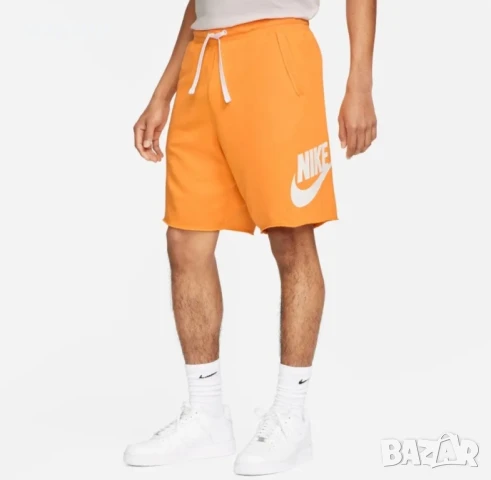 Мъжки къси панталонки Nike Sportswear Orange - размер XS/S и M/L, снимка 1
