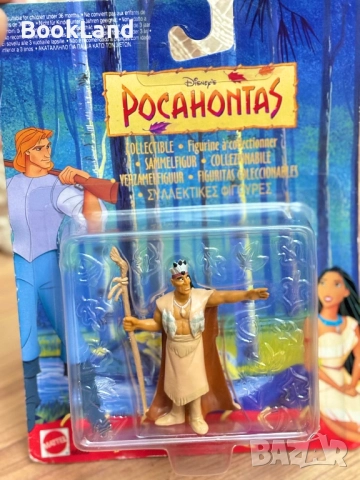 Винтидж неразопаковани играчки Pocahontas, 1995 г. Mattel, снимка 13 - Колекции - 52358356