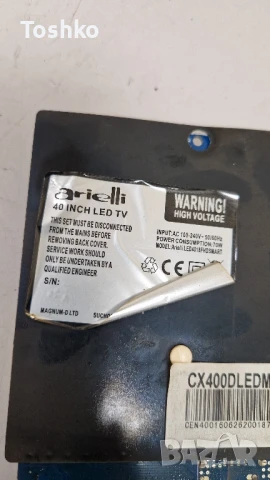 ARIELLI LED 4018 FHD SMART MAIN BOARD CV628H-T42 PANEL CX400DLEDM, снимка 3 - Части и Платки - 51275864