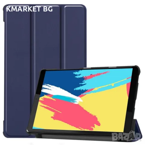 Lenovo Tab M8 FHD 8705 Кожен Калъф и Протектор, снимка 6 - Калъфи, кейсове - 48111508