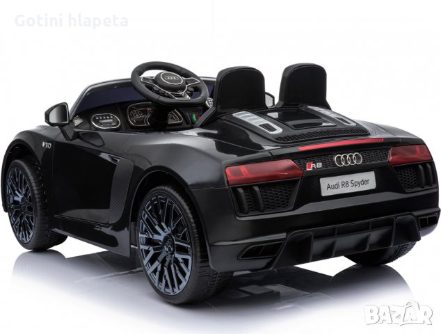 Акумулаторна кола Audi R8 Spyder 12V с меки гуми акумулаторни коли , снимка 9 - Детски велосипеди, триколки и коли - 31642277