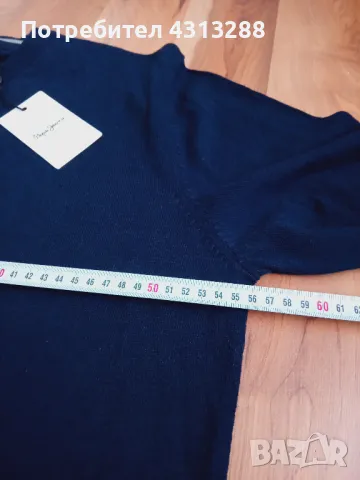 Pepe Jeans L/XL пуловер -памук,вълна,кашмир, снимка 5 - Пуловери - 48233462