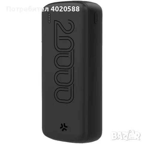 Чисто нова външна батерия Celly 20W Fast Powerbank 20 000 mAh, снимка 3 - Външни батерии - 56112286
