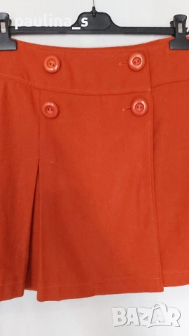 Три различни броя / Зимна вълнена пола с хастар , снимка 3 - Поли - 52545989