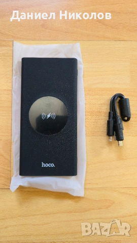 Преносима батерия Hoco Premium Wireless Powerbank J11, 10.000mAh, снимка 3 - Друга електроника - 54236998