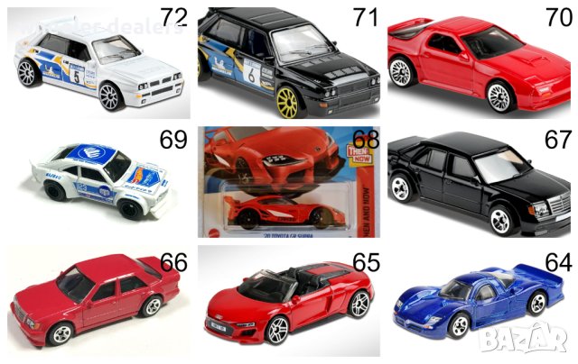 Метални колички Hot Wheels Хот Уиилс в мащаб 1:64 От различни години, снимка 7 - Колекции - 29076230