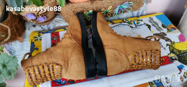 Ботуши Естествен велур 39н., снимка 5 - Дамски ботуши - 42911208