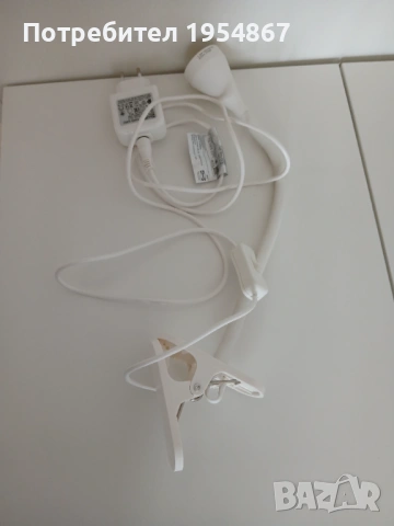 IKEA NAVLINGE Лампа с щипка, снимка 3 - Лед осветление - 53923967