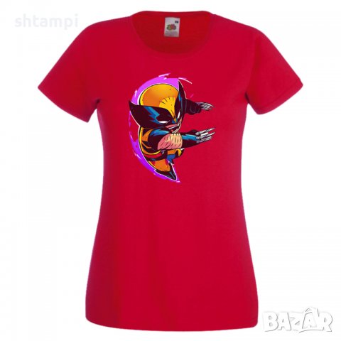 Дамска тениска Marvel Wolverine Игра,Изненада,Подарък,Геймър,, снимка 4 - Тениски - 36786232