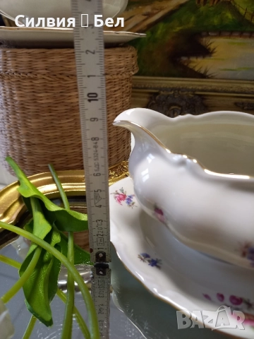 Сосиера, ретро порцелан, снимка 10 - Сервизи - 51840908