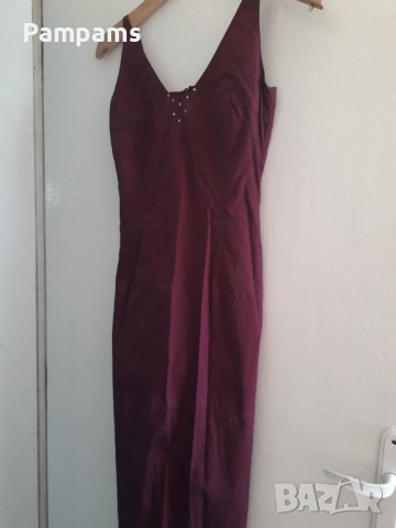 Официална рокля цвят лилав 124 см