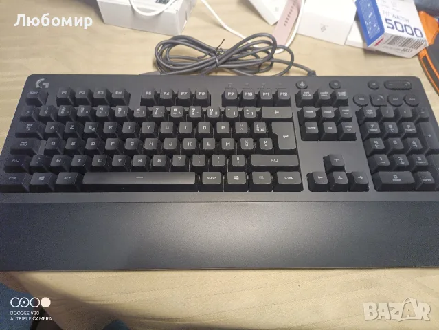 Геймърска клавиатура Logitech G213 Prodigy с кабел RGB - черна , снимка 3 - Клавиатури и мишки - 55963908