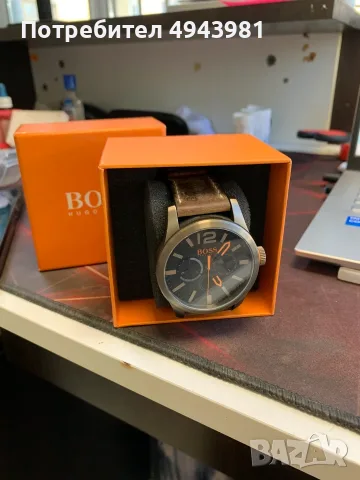 ⌚ HUGO BOSS – ОРИГИНАЛЕН ЧАСОВНИК 🔥, снимка 5 - Мъжки - 56008651