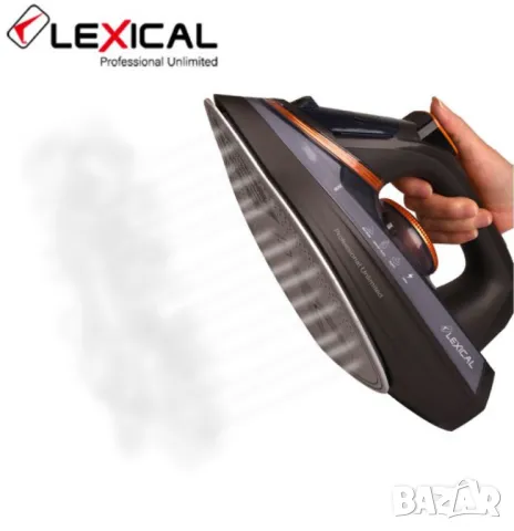 Ютия Lexical, 2200W, керамична плоча, 300мл, снимка 4 - Ютии - 47404571