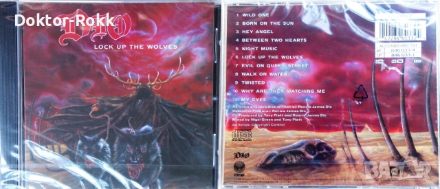 DIO / Ronnie James Dio - оригинални дискове, снимка 3 - CD дискове - 49146234