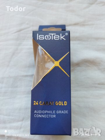 ISOTEK EVO3 високотоков C19 IEC конектор 24ct. Gold, снимка 7 - Други - 32036543