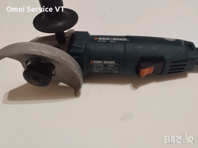Ъглошлайф Blacks and Decker 720 W, снимка 4 - Ъглошлайфи - 52864182