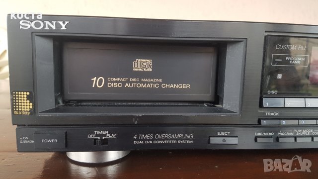 SONY CDP-C100 Cd Changer, снимка 6 - Декове - 31236717