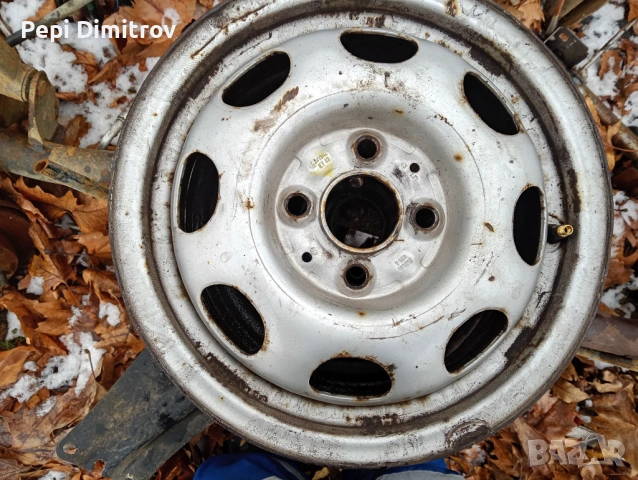 Стоманени джанти 4 броя  13" за Фолксваген Поло MK2 MK3 Лупо 6N0601025A, снимка 2 - Гуми и джанти - 53201599