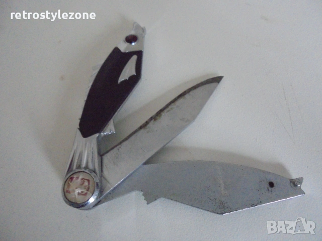 № 8552  Старо руско /съветско сгъваемо ножче, снимка 2 - Други ценни предмети - 54032003